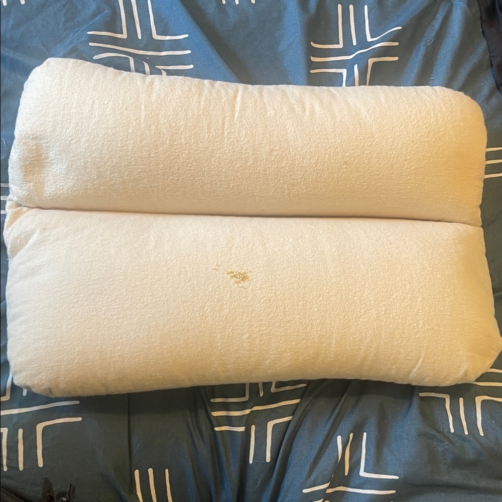 Mullet Plush White Pillow for Home Bedding